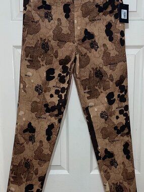 Darc Sport Tan and Black Camouflage Chinos 32/32 Wolves NFGU NWT